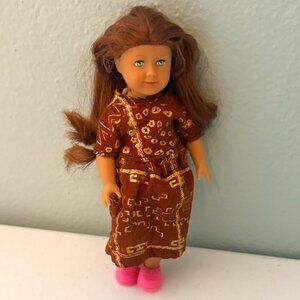 American Girl Felicity Merriman  Mini 6.25" Cloth & Vinyl Doll w/Handmade Outfit